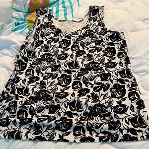 Land’s End Stretch Floral Tank